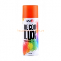 Краска NOWAX NX48047 Decor Lux оранжевый флуоресцент 450мл